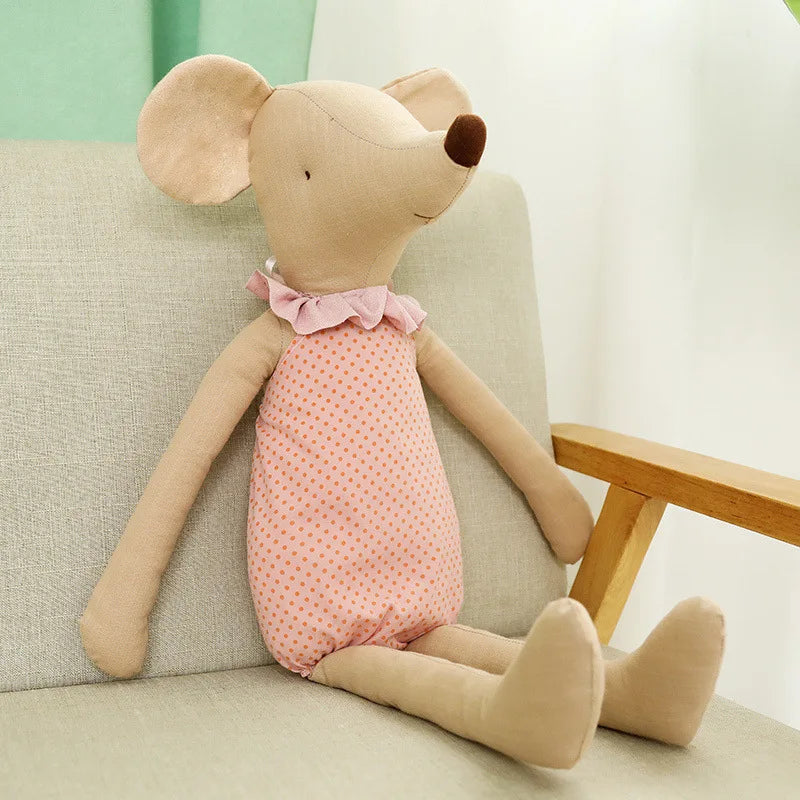 Boneca de Pelucia Infantil Mouse Family - Ama Mamma
