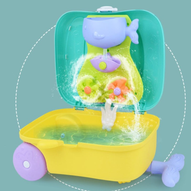 Kit Praia Infantil com Mala Porta Brinquedos - Ama Mamma