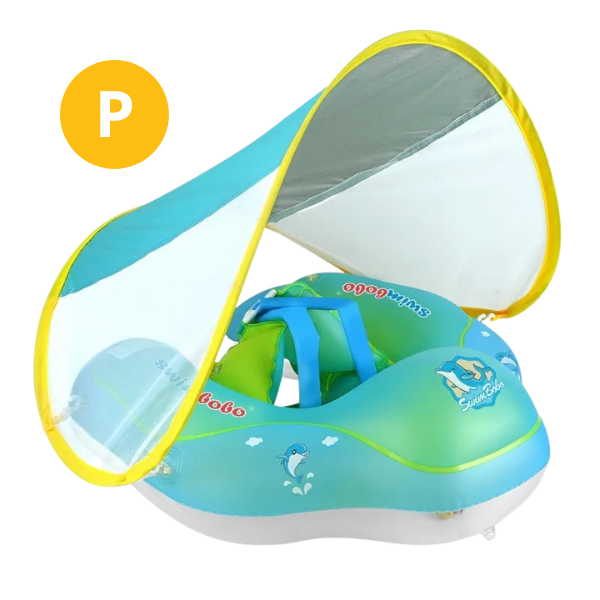 Boia de Piscina para Bebê com Cobertura Proteção UV - Ama Mamma