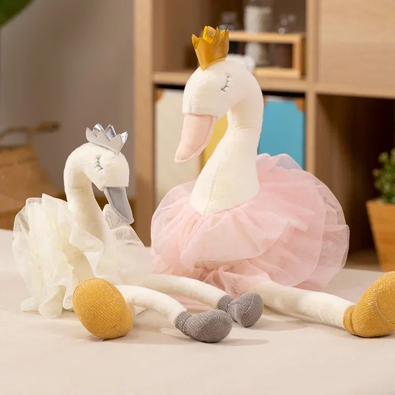 Pelúcia Cisne Encantado com Saia para Bebês Ama Mamma - Ama Mamma