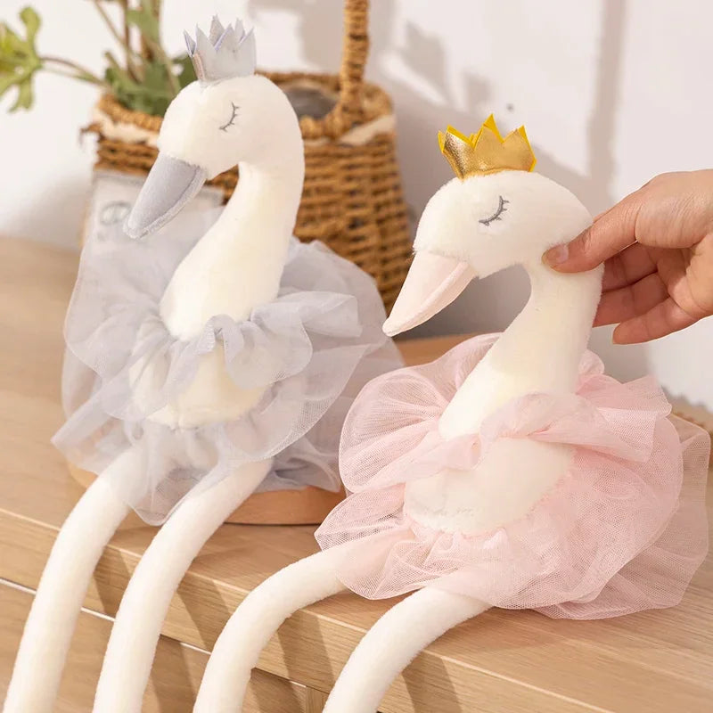 Pelúcia Cisne Encantado com Saia para Bebês Ama Mamma - Ama Mamma