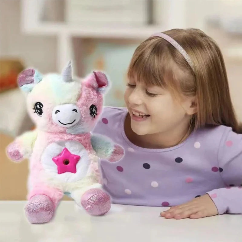 Ursinho de Pelúcia Mágico com Projetor de Luzes - Ama Mamma