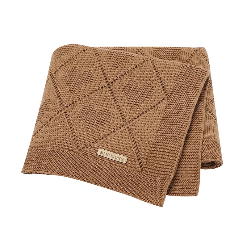 Manta Para Bebê Tricot Melanie - Ama Mamma