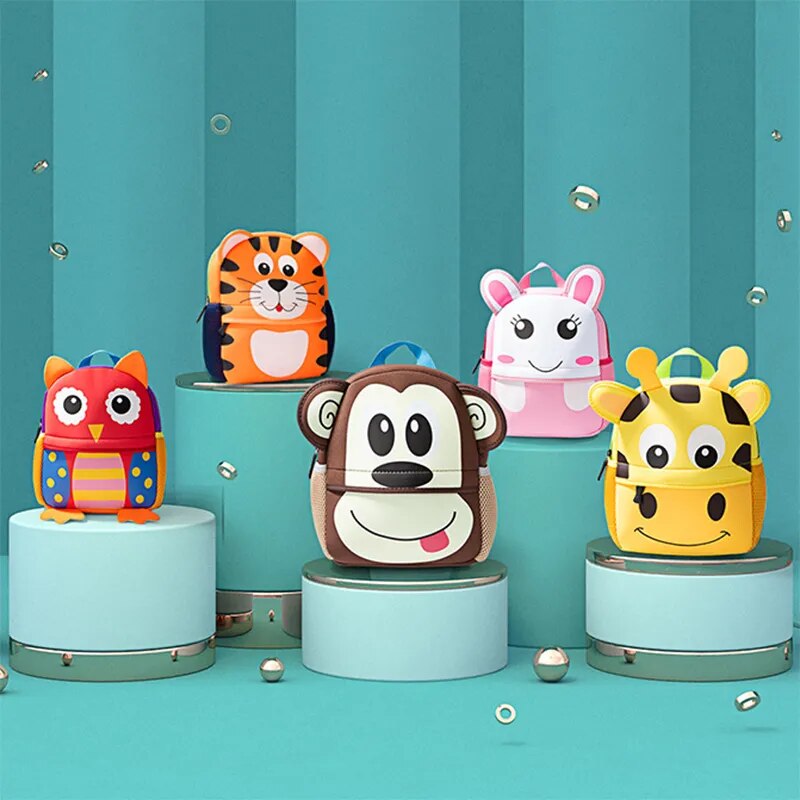 Mochila Bebê Infantil Bichinhos Divertidos - Ama Mamma