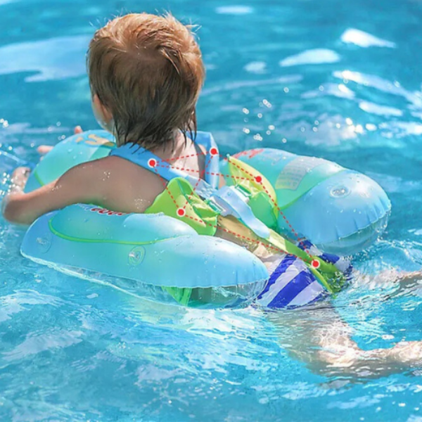 Boia de Piscina para Bebê com Cobertura Proteção UV - Ama Mamma
