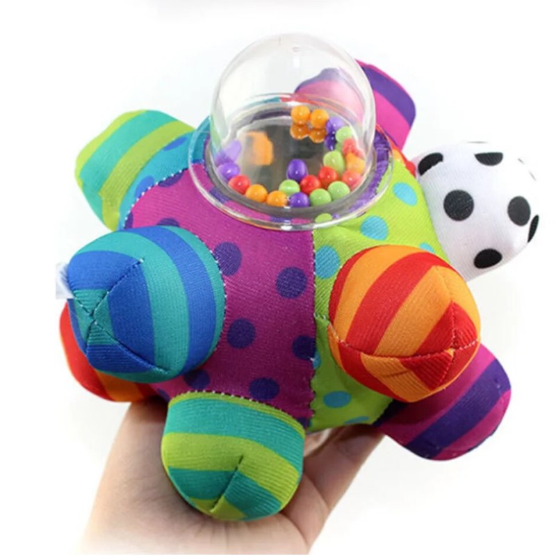 Bola Chocalho Macia do Bebê - Ama Mamma