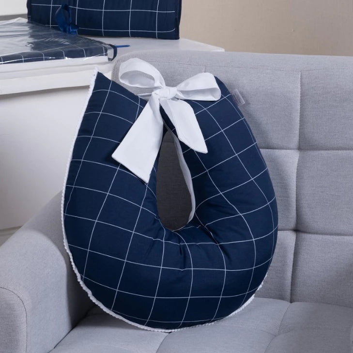 Almofada de Amamentação com Laço 100% Algodão com Zíper - Ama Mamma