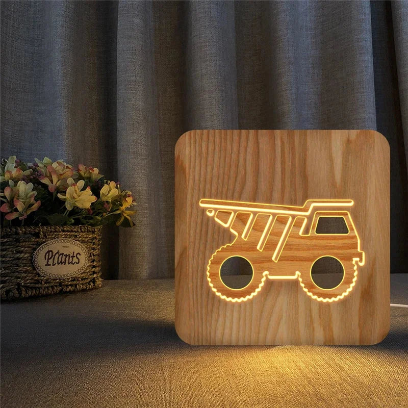 Luminária LED Design de Veículo para Decoração Ama Mamma - Ama Mamma