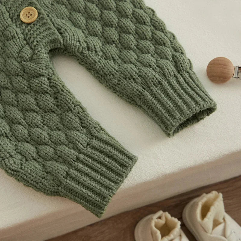 Macacão com Touca Luxuosa de Tricot Ama Mamma - Ama Mamma