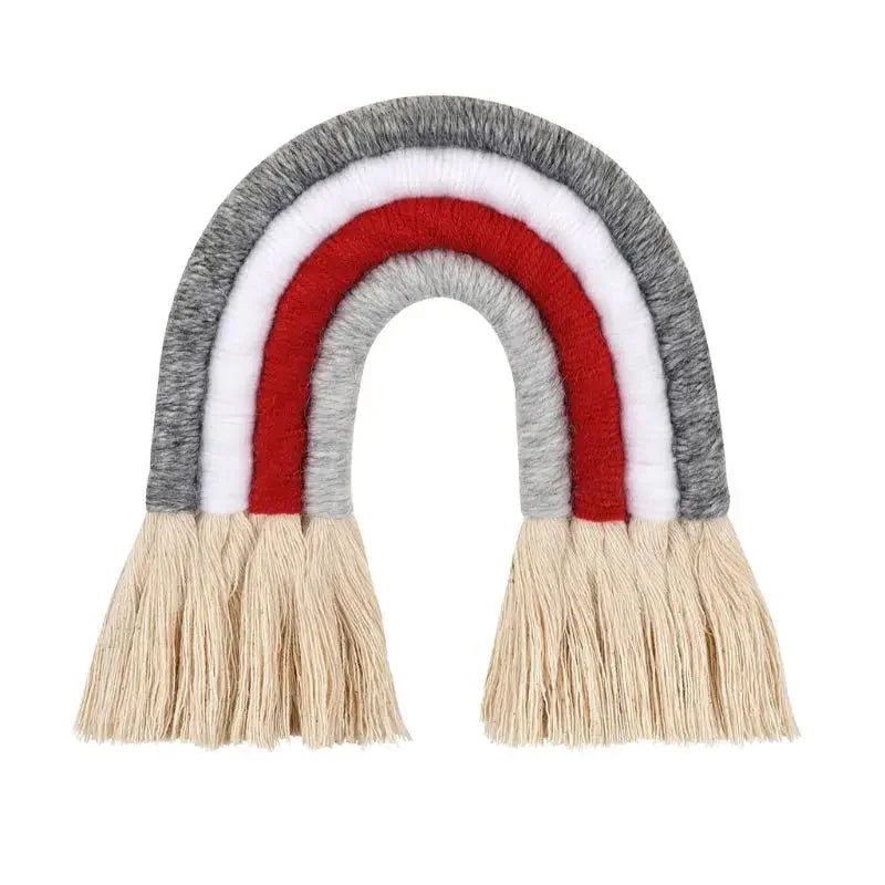 Decoração Boho Arco-Íris de Macramê Ama Mamma - Ama Mamma