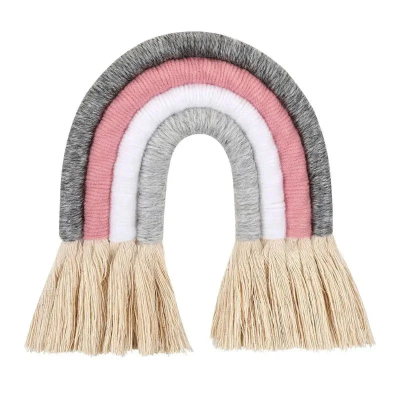 Decoração Boho Arco-Íris de Macramê Ama Mamma - Ama Mamma