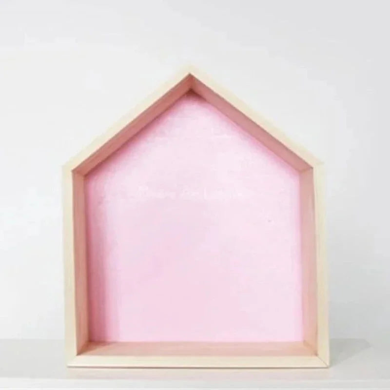 Prateleira Criativa de Parede em Forma de Casa Ama Mamma - Ama Mamma