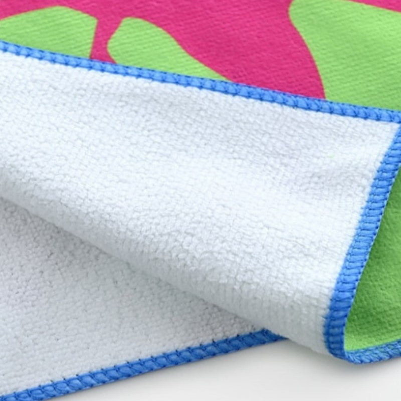 Poncho Infantil Atoalhado Praia com Capuz Menina - Ama Mamma