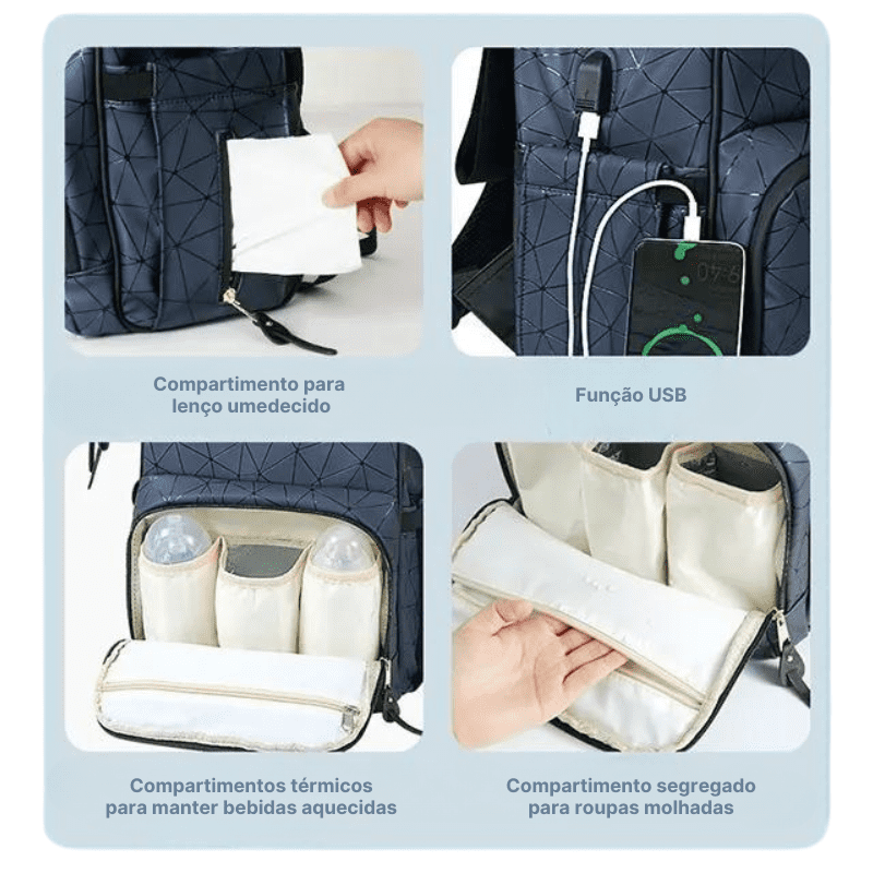 Bolsa Maternidade Premium Ama Mamma Baby - Ama Mamma