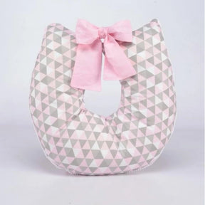 Almofada de Amamentação com Laço 100% Algodão com Zíper - Ama Mamma