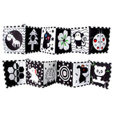 Livro Sensorial de Estímulo Visual - Montessori - Ama Mamma