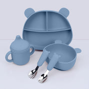 Kit Alimentação do Bebê - Meu Ursinho - 5 Peças - Ama Mamma