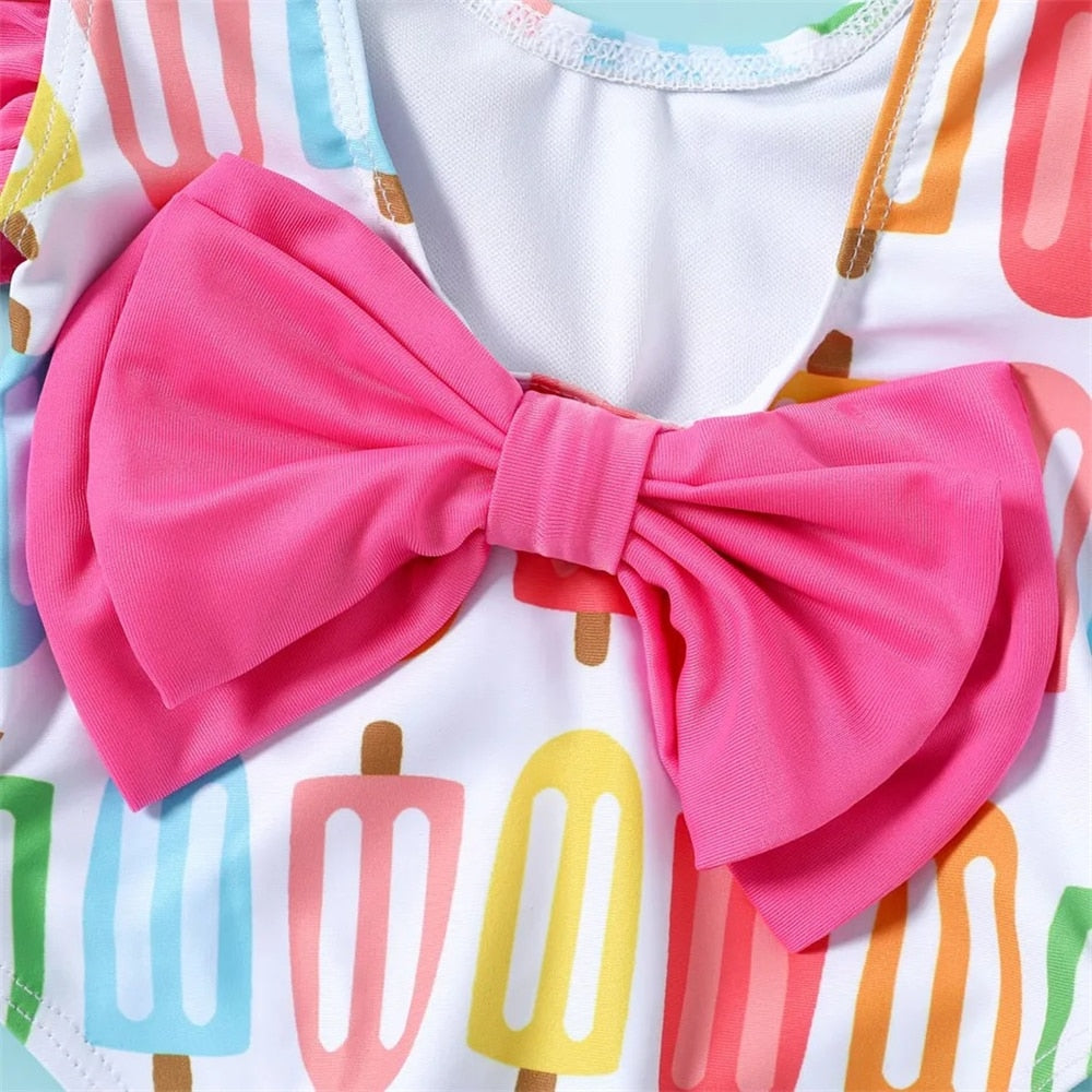 Maiô Bebê Infantil Picolé Laço - Ama Mamma