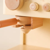 Cozinha Montessori - Máquina de Café Expresso de Madeira - Ama Mamma