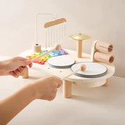 Instrumento Musical Infantil Montessori - Bateria - Ama Mamma