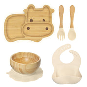 Kit Alimentação do Bebê Fazendinha - 5 Peças - Ama Mamma