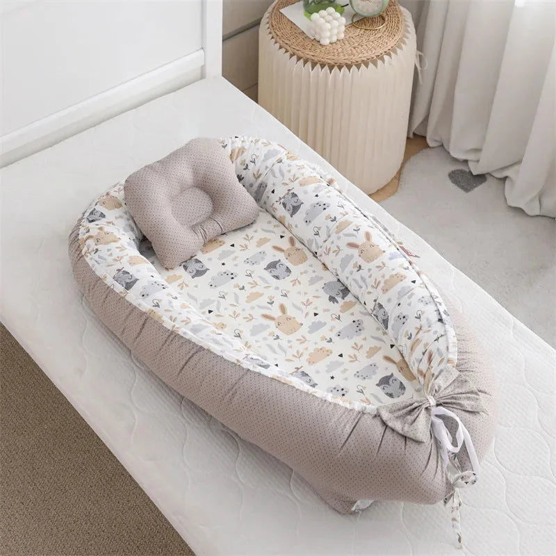 Berço Portátil de Algodão Confortável Ama Mamma - Ama Mamma