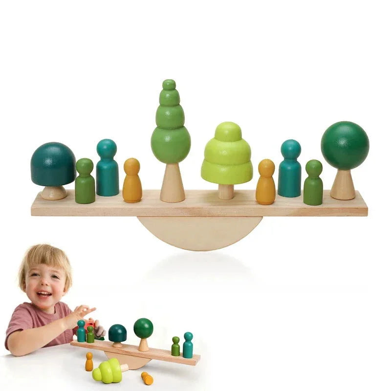 Blocos de Madeira Montessorianos Ama Mamma - Ama Mamma
