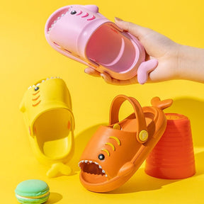 Chinelo Nuvem Infantil Tubarão - Ama Mamma