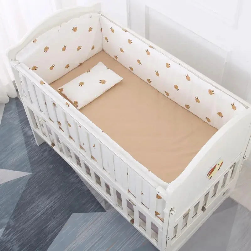 Conjunto Completo Roupa de Cama de Algodão para Bebê Ama Mamma - 6 Peças - Ama Mamma