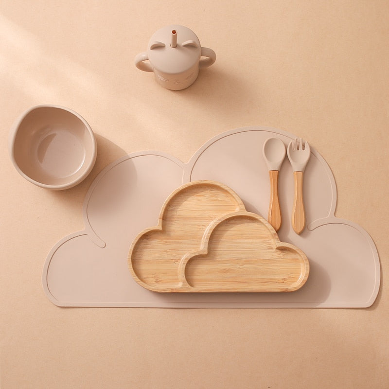 Kit Alimentação do Bebê Nuvem - Ama Mamma