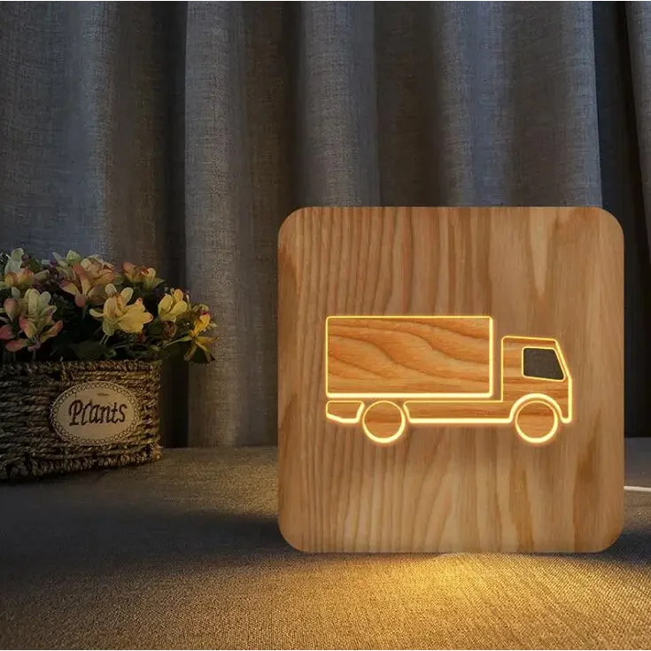 Luminária LED Design de Veículo para Decoração Ama Mamma - Ama Mamma