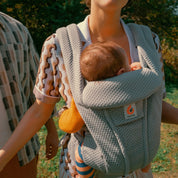 Canguru Ergobaby 4 Posições Omni 360 Air Mesh - Serene Blue