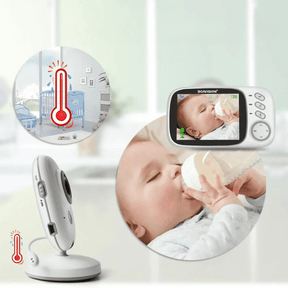 Babá Eletrônica Sem Fio com Visão Noturna - Ama Mamma