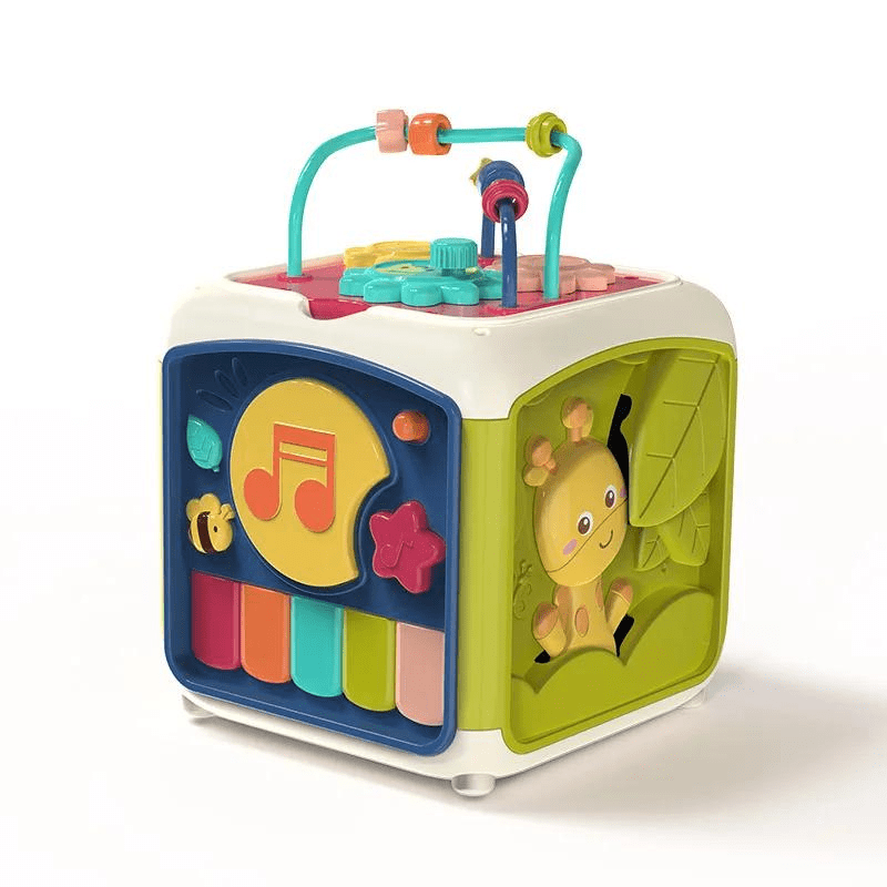 Brinquedos Educativos | Cubo Musical 7 x 1 - 6~36 Meses - Ama Mamma