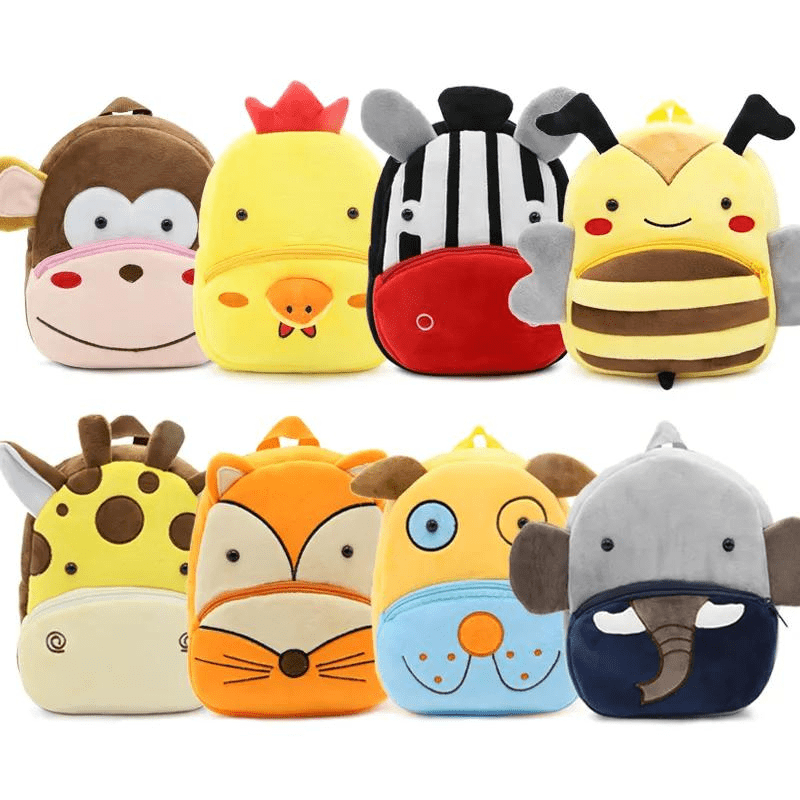 Mochila Infantil Escolar de Pelúcia - Ama Mamma